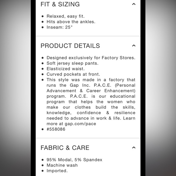 NWT GAP Lightweight “Pure” Pant, Dark Grey, Medium - Picture 2 of 8